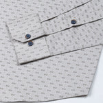 Gardian Beige Cotton Printed Shirt - John Ellies