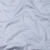 Gardian Blue Cotton Geometric Printed Shirt - John Ellies