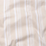 Triddent Beige Premium Cotton Stripes Shirt - John Ellies