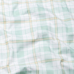 Gogh Green Check Button Down Cotton Shirt - John Ellies