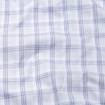 Gogh Silver Check Button Down Cotton Shirt - John Ellies