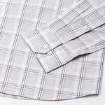 Gogh Beige Check Button Down Cotton Shirt - John Ellies