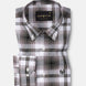 Gogh Brown Check Button Down Cotton Shirt - John Ellies