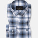 Gogh Grey Check Button Down Cotton Shirt - John Ellies