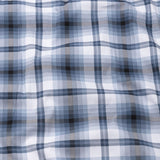 Gogh Grey Check Button Down Cotton Shirt - John Ellies