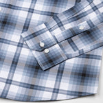 Gogh Grey Check Button Down Cotton Shirt - John Ellies