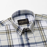 Gogh Olive Check Cotton Shirt - John Ellies