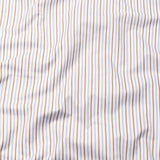 Kalom Brown Stripes Button Down Cotton Shirt - John Ellies