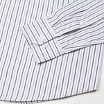 Kalom Grey Stripes Button Down Cotton Shirt - John Ellies