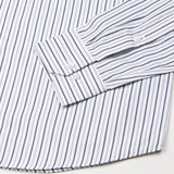 Kalom Grey Stripes Button Down Cotton Shirt - John Ellies
