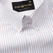Quoram Brown Pin Stripes Button Down Cotton Shirt - John Ellies
