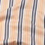 Halerk Orange Stripes Premium Cotton Shirt - John Ellies