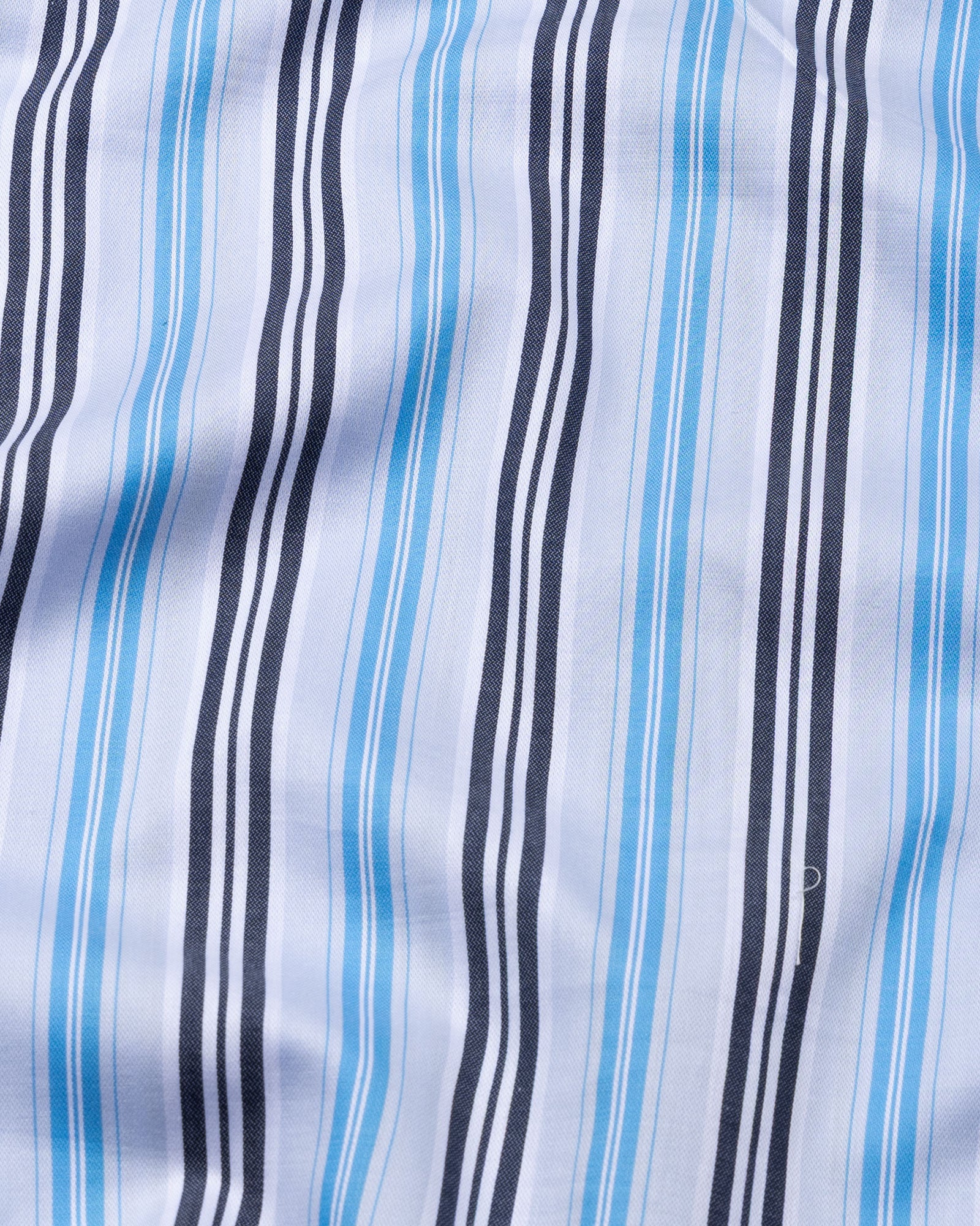Halerk Sky Blue Stripes Premium Cotton Shirt - John Ellies