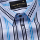 Halerk Sky Blue Stripes Premium Cotton Shirt - John Ellies