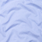 Omrik Blue Stripes Cutaway Cotton Shirt - John Ellies