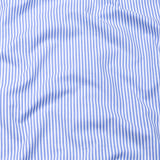 Omrik Blue Stripes Cutaway Cotton Shirt - John Ellies
