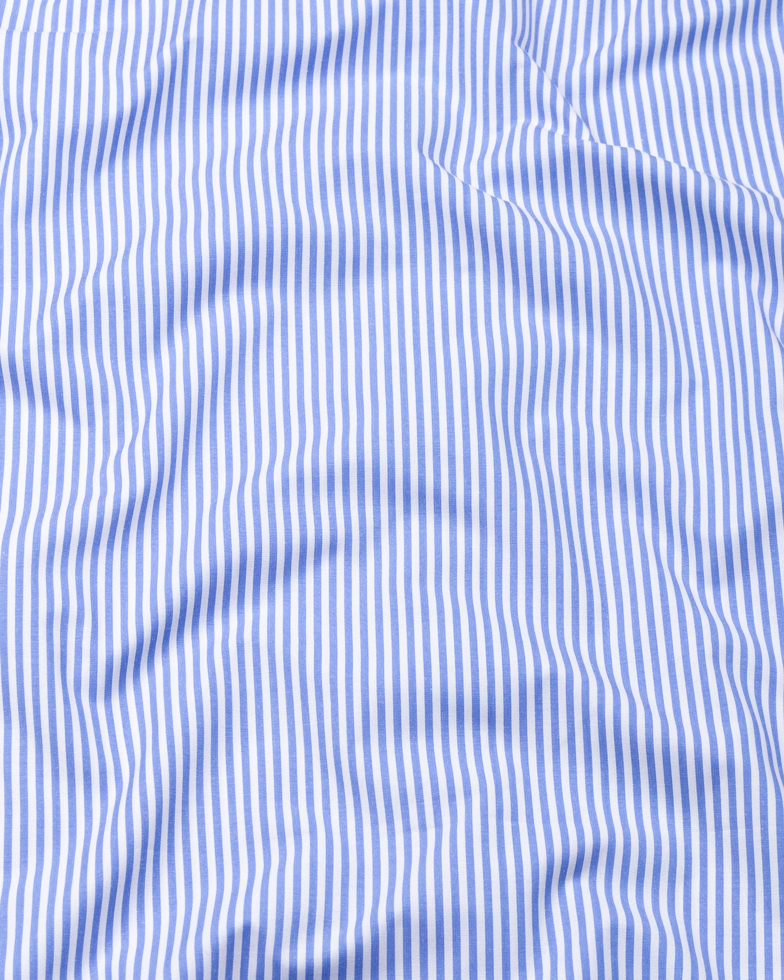 Omrik Blue Stripes Cutaway Cotton Shirt - John Ellies
