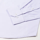 Lexicon Lavender Micro Check Cutaway Cotton Shirt - John Ellies