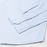 Lexicon Blue Micro Check Cutaway Cotton Shirt - John Ellies