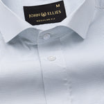 Lexicon Green Micro Check Cutaway Cotton Shirt - John Ellies