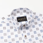 Kairow Grey Printed Linen Shirt - John Ellies