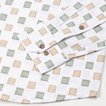 Kairow Olive Printed Linen Shirt - John Ellies