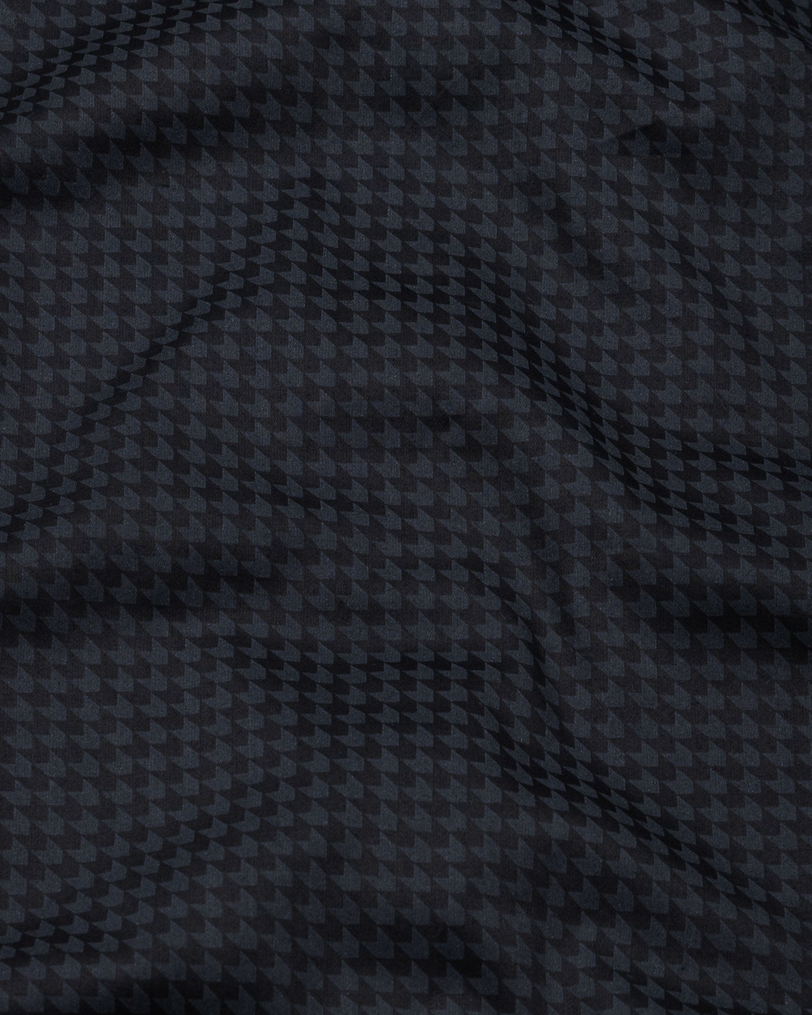 Scrawl Black Cotton Printed Shirt - John Ellies