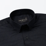 Scrawl Black Cotton Printed Shirt - John Ellies