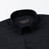 Scrawl Black Cotton Printed Shirt - John Ellies