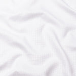 Scrawl White Cotton Dobby Shirt - John Ellies