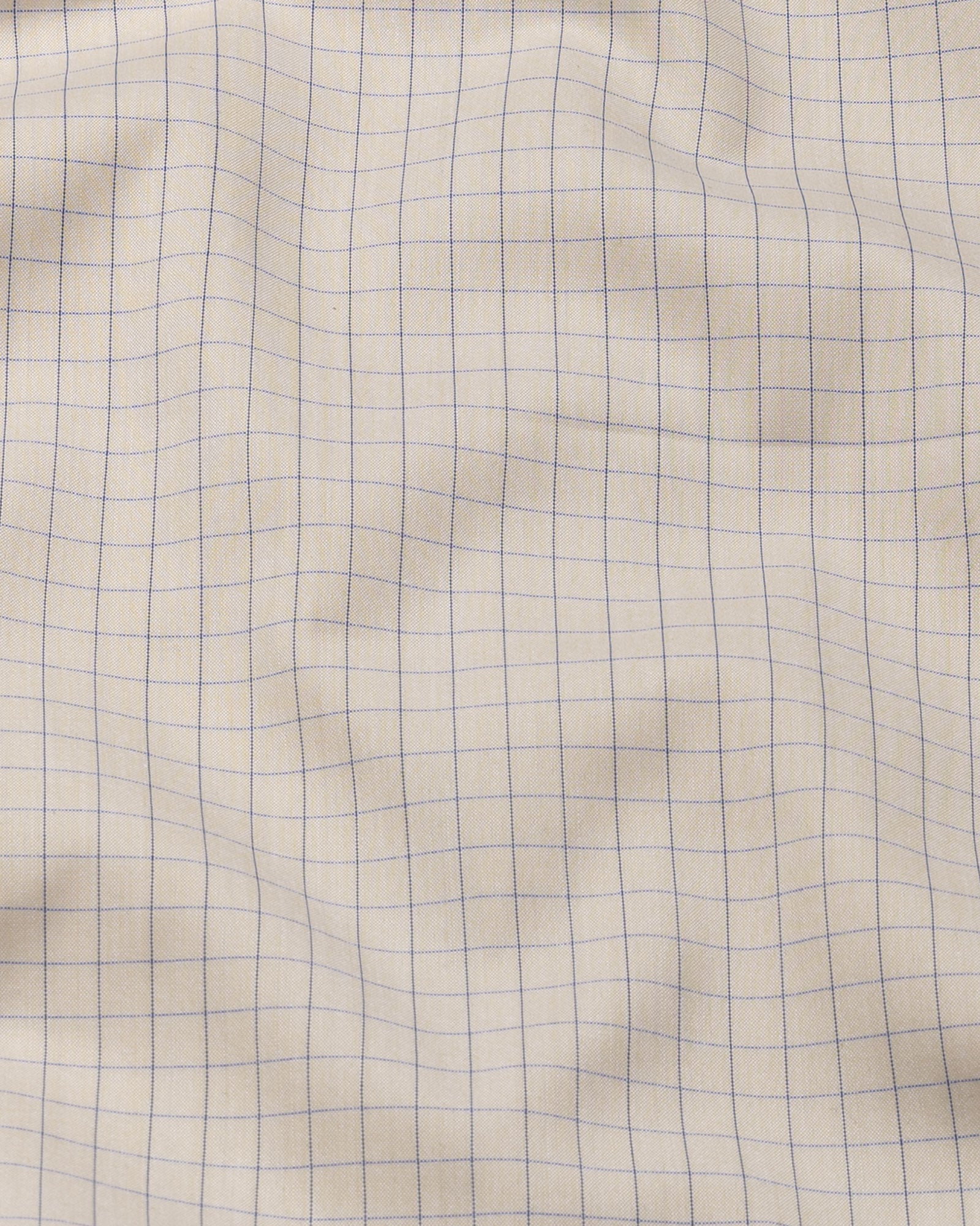 Doodle Khaki Cotton Check Shirt - John Ellies