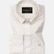 Gion Cream Stripes Linen Shirt - John Ellies
