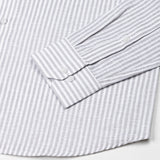 Gion Silver Stripes Linen Shirt