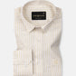 Gion Yellow Stripes Linen Shirt - John Ellies