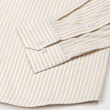 Gion Yellow Stripes Linen Shirt