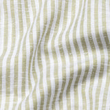 Gion Olive Stripes Linen Shirt