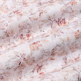 Dyncus Orange Floral Printed Linen Shirt - John Ellies