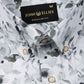 Dyncus Green Floral Printed Linen Shirt - John Ellies