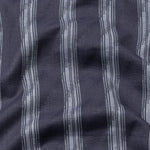Rownin Charcoal Grey Cotton Stripes Shirt - John Ellies