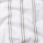 Rownin White Cotton Stripes Shirt - John Ellies