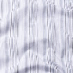 Rownin Silver Cotton Stripes Shirt - John Ellies