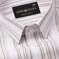 Rownin Brown Cotton Stripes Shirt - John Ellies