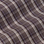 Aethar Brown Check Button Down Cotton Shirt - John Ellies