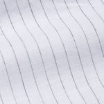 Quack Black Strips Button Down Linen Shirt - John Ellies