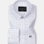 Quack Black Check Button Down Linen Shirt - John Ellies