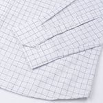 Quack Black Check Button Down Linen Shirt - John Ellies