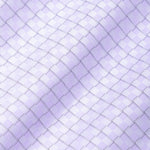 Scribble Lavender Check Cutaway Cotton Shirt - John Ellies