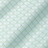 Scribble Lime Check Cutaway Cotton Shirt - John Ellies