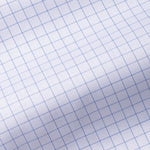 Regals Blue Check Cutaway Cotton Shirt - John Ellies