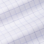 Regals White Check Cutaway Cotton Shirt - John Ellies